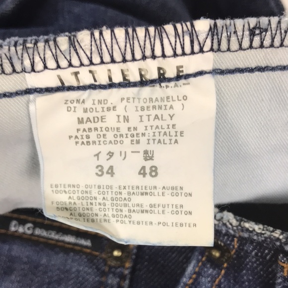 dolce gabbana jeans vita bass women’s boot cut jeans size 34 - Picture 10 of 12